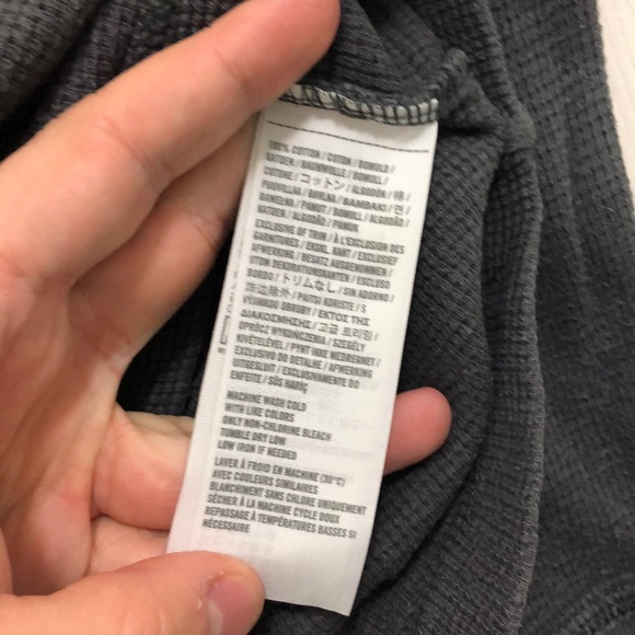 Men’s Hollister long sleeve Waffle knit - Picture 9 of 10